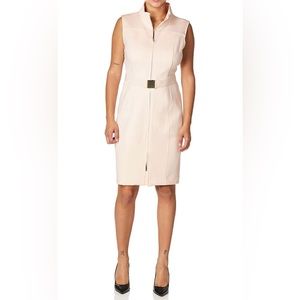 Tommy Hilfiger Women's Classic Scuba Zip Up Dress